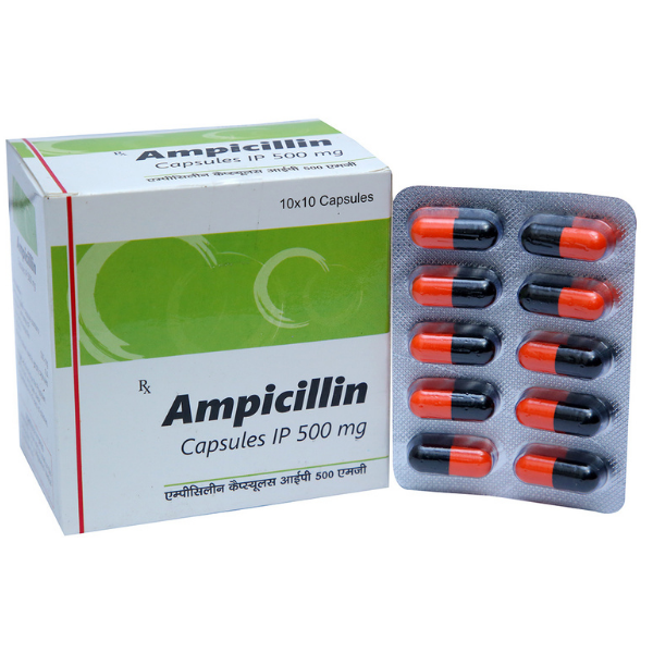 Ampicillin capsules IP 50...